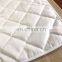 Bamboo Fiber Cotton Terry Waterproof Bed Pad Hotel Mattress Topper