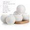 7cm 6-pack cotton bag organic 100% New Zealans pure wool dryer balls