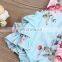 Posh Girl Flower Ruffle Bubble Summer Romper Baby Clothes Bodysuit