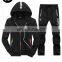 Sport zip up Track joggers suits set for men