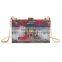 acrylic Small Fragrance Lingge Bag Brand Fashion Chain Shoulder Messenger Bag Wholesale Women Handbags Women Graffiti Bags
