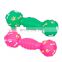 Wholesale Custom Eco friendly Safety Vinyl Pet Toys Dumbbell Style Dog Chew Ball Toys