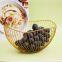 Creative Modern Iron Art Fruit Basket Tea Table Snack Plate for Living Room