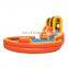 22ft Big Inflatable Kids Children's Pool Slide Playground Bouncer PVC Inflatable Bouncy Water Park Slides With Pool