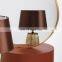 China factory direct sale home decor living room porcelain vintage gold table lamp for hotel