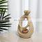 China wholesale custom art craft ceramic couple gift porcelain home decoration pieces