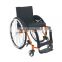 Medical supply Pink Modern lightweight aluminum manual sport leisure wheelchair for disabled