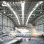 LF prefab space frame hangar manufacturer steel structural constructed aircraft hangar construction