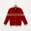 Baby Girls Knitted Wool Red Sweaters Cardigan