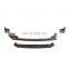 For Volvo XC60 carbon fiber look front bumper lip spoiler 2pcs/set