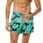 2021  Mens Holidays Hawaii Flower Print Bathing Fashion-Board-shorts Swim Trunks