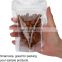 Plastic Clear Front Smell Proof Custom Printed Zip Lock Foil ie Mylar Bags With Window