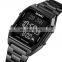 New Qibla Watch Skmei 1763 Muslim Watches Stainless Steel Strap Arabic Instruction Digital Square Azan Watch