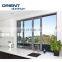 Factory aluminium bi fold window fold up glass windows