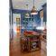 For Prefab House Shaker Style Solid Wood MDF Kitchen Cabinet With Island