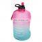 2021 Wholesale Manufacturing Direct Selling One Gallon Tritan Motivational Water Bottle