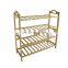 Living Room Bamboo Shoe Cabinet 4 tier shoe rack