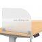 Frosted Privacy Panel Removable Clamp Acrylic Desk Divider Studio Office partition panel desk mount partition