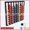 Black Color Wall Mount Acrylic Coffee Pods Capsule Holder