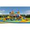 Kindergarten Mushroom theme Children Outdoor Plastic Slide Playground Equipment Kids Amusement Park Sets with Swing for sale