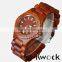 Newest High Quality Fashionable Wooden Watch With Japan Quarzt Movement