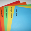 Colored offset paper