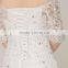 C71563A crystal beads for wedding dress lace up wedding dress