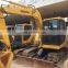 Cheap used Komatsu mini crawler excavator PC60 for sale