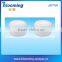 Double wall transparent cosmetic jars plastic