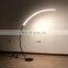 Nordic Arc Shape Floor Lamp Modern Led Dimmable Remote Control Standing Lamp For Living Room Bedroom Study Room Decor Lighting