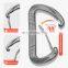 JRSGS Customized Logo Light Weight Carabiner Clips Aluminium Snap Hook 12kN S7804S