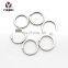 Good Quality Custom Color Stainless Steel Flat Split Key Ring Accessories For Handbag