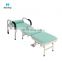 OEM Available Factory Wholesale Movable Waterproof Hospital Foldable Sleeping Accompanying Chair With Castors And Pillow