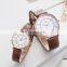 SHENGKE Classic Couple Watches Fashion Lovers Wristwatch Casual Watch Quartz Leather Wrist Watch  K8056G/L