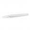Anti corrosion and anti-static white carbon fiber plastic tweezers 93303 tip