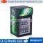 Compressor Cooling Display Fridge with Display Light on top, Glass door Display Showcase for Commecial use
