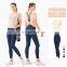 3 Pcs Recyle Women Yoga Set Beauty Back T Shirt Skin Friendly Sports Leggings Suit