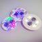 Beer Wine Lights White 3MM Bottle EVA LED Sticker, Custom LOGO LED Lightup Coasters
