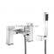 Quad Lever Chrome Mono Basin Mixer Tap With Waste NO.B010