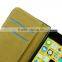 100 pattern Wallet Leather Case For iPhone5C, Newest Flip Leather Case For iPhone5C