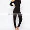off shoulder halter women jumpsuit long sleeves women jumpsuit OEM service