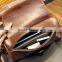 Fashion pu leather men messenger bags travel bags sport bag shoulder bag waist packs