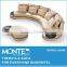 modern sofa round corner sofa, semicircular sofa