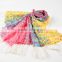 2016 custom design factory supply winter 100% wool fleece floral digital print wool cashmere scarf shawl wraps women scarf