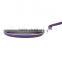 Soft Touch Silicone Paint Handles Nonstick Coating Pressed Aluminum Wok Forged Aluminum Looks