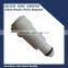 3/8" ILD1606PF male in pipe fitting with Gohn Guest cartridge for medical and ink printing plastic push fit fitting