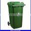 hot sale 240 liter garbage recycling waste bin with wheels