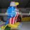 Lifelike cartoon type inflatable model American eagle for event