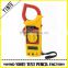 China factory clamp type digital mutimeter red and yellow with CE Certification