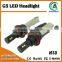 6000LM/set 40W 5G LED H13 car headlight high low beam head light